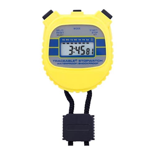 Traceable Waterproof/Shockproof Stopwatch