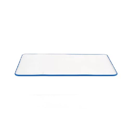 Lab Mat, Silicone Bench Protector, Blue/White