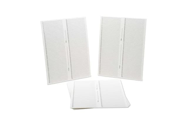 Microscope Slide Box replacement inventory cards, pk10 (15991 series),UOM: PK ,QTY:10