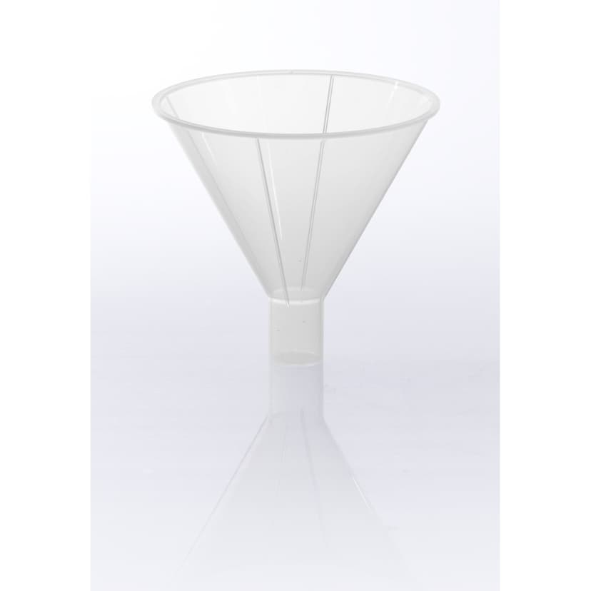 FUNNEL,PP,POWDER,100MM,6/PKG,24/CASE