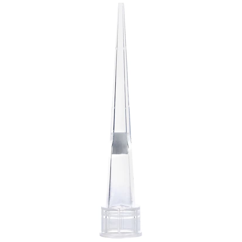 Filter Pipette Tip, 0.1 - 10µL, Certified, Universal, Low Retention, Graduated, 32mm, Natural, STERILE, 96/Rack, 10 Racks/Box, 2 Boxes/Carton