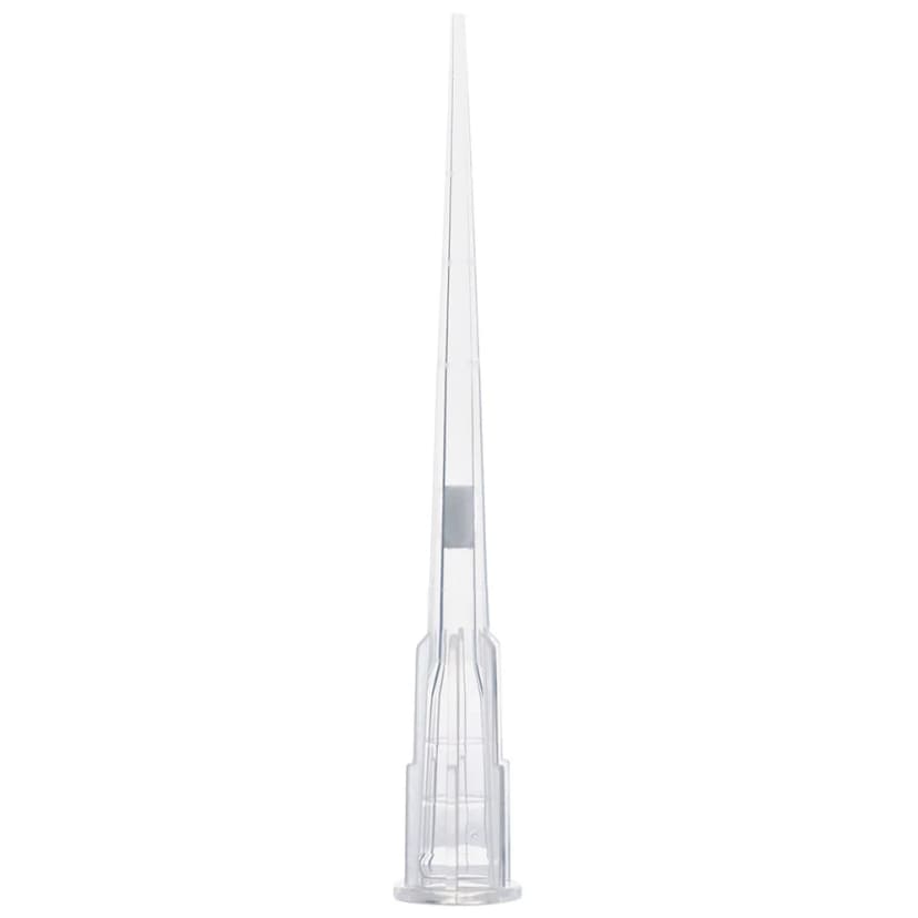 Filter Pipette Tip, 0.1 - 10µL, Certified, Universal, Low Retention, Graduated, 45mm Extended Length, Natural, STERILE, 96/Rack, 10 Racks/Box, 2 Boxes/Carton