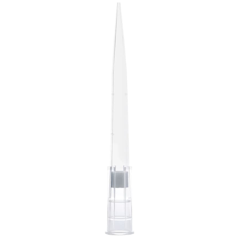 Filter Pipette Tip, 1 - 200uL, Certified, Universal, Low Retention, Graduated, 59mm, Natural, STERILE, 96/Rack, 10 Racks/Box, 2 Boxes/Carton
