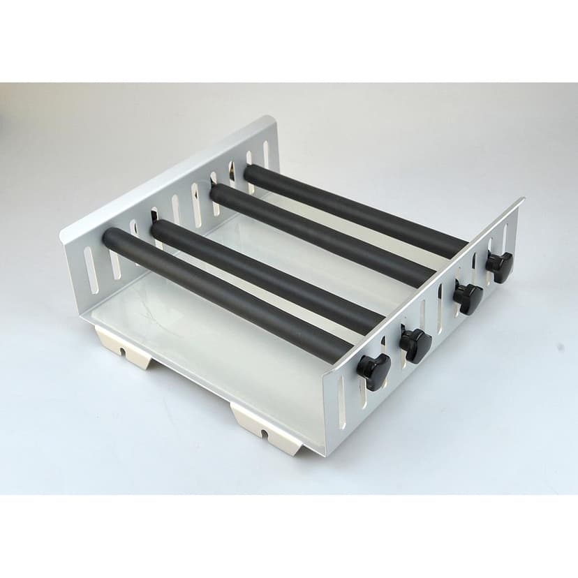 Universal Platform for 7.5KG Linear/Orbital Shaker for use with various types of flasks/vessels with vertical adjustment (4) clamping bars. (NEW!)