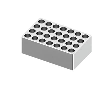 Block, used for 5/15mL tubes, 28 holes