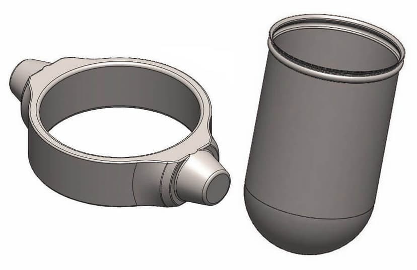 4 x Buckets & 4 x 1 tube 100mL capacity including adapters