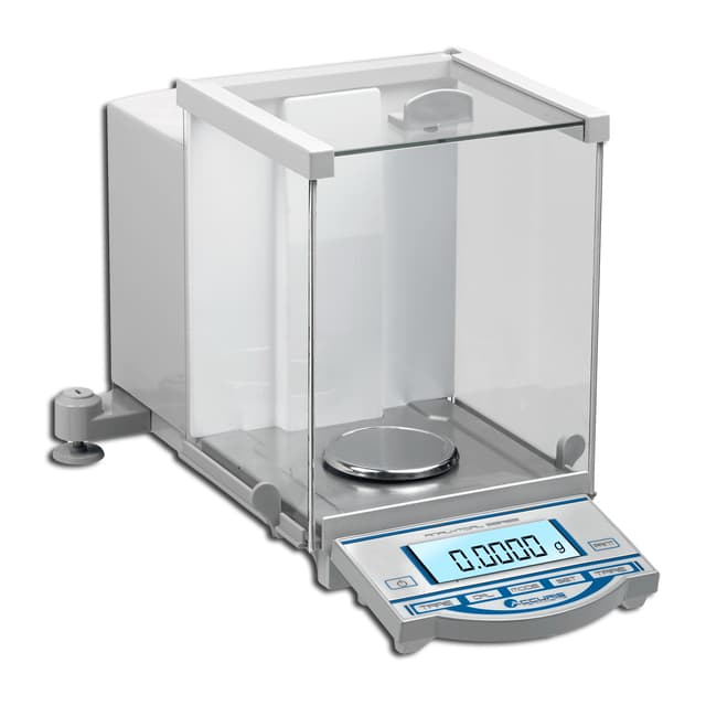 Accuris™ Analytical Balance with internal calibration, 120 grams, readability 0.0001grams, 115V
