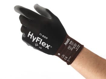 HYFLEX 11600 VEND PACK BLK SIZE 6,0