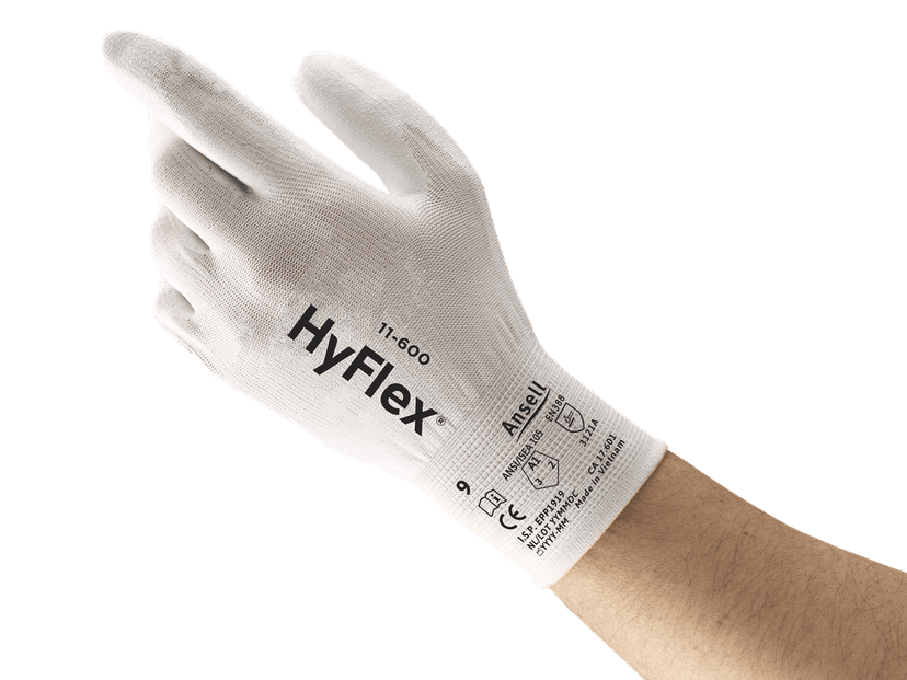 HyFlex 11600 White NA/MX SIZE 10,0