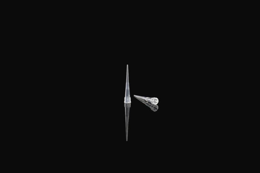200µl Pipette Tips, Clear, Non-Sterile, Bulk, 1000/pk, 10000/cs