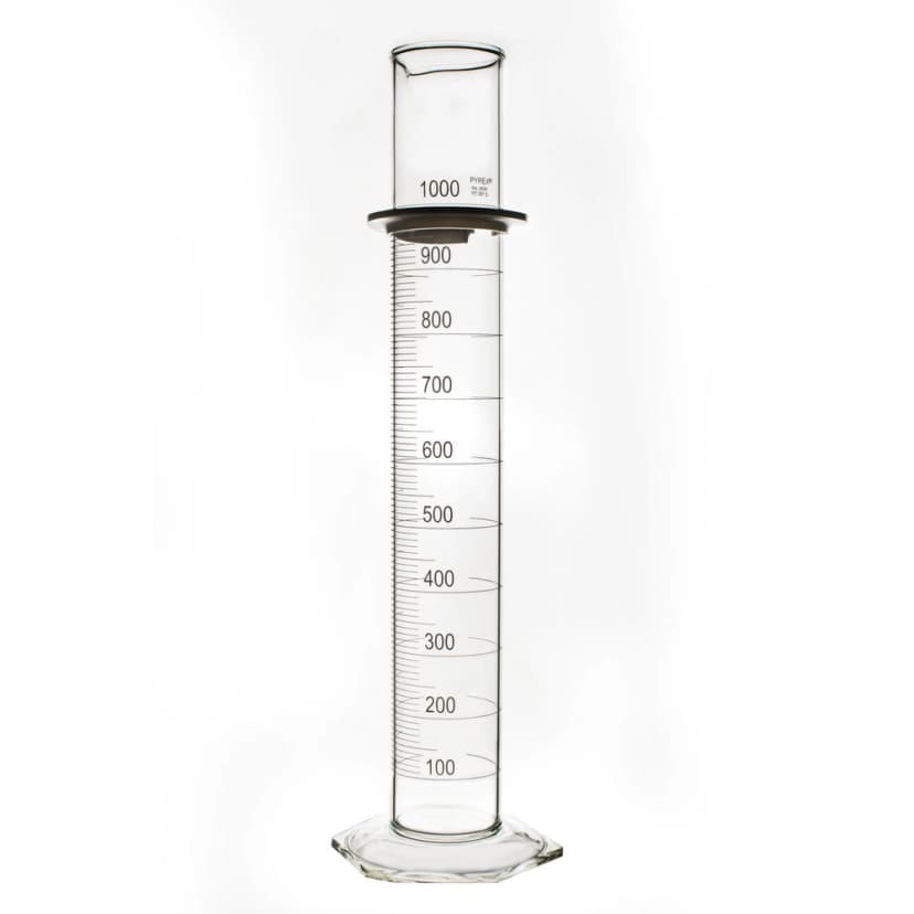 PYREX Single Metric Scale, 1L Graduated Cylinder, TC
