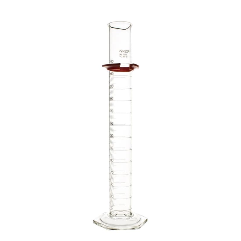 PYREX Single Metric Scale, 250mL Graduated Cylinder, TC