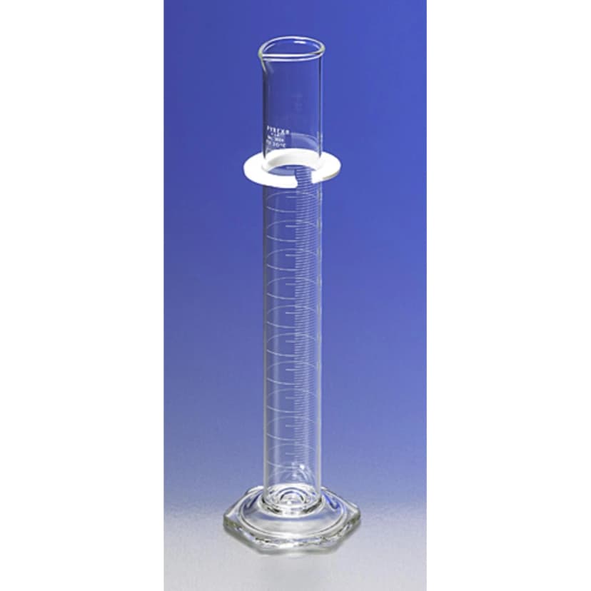 PYREX Single Metric Scale, 5mL Graduated Cylinder, TD, with Funnel Top