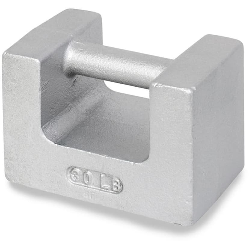 Weight, 30 lb, NIST F, NVLAP Cert