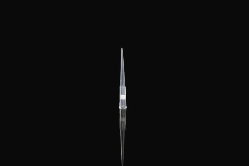 1000µl Filtered Pipette Tips, Clear, Sterile, Box, 768/pk, 3840/cs