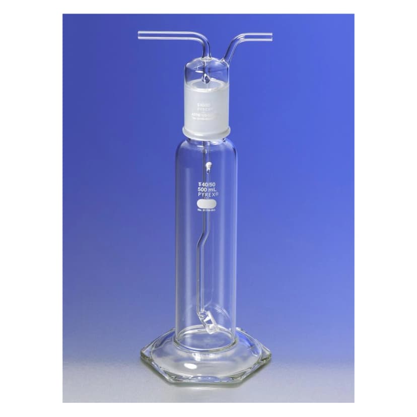 PYREX Gas Washing Stopper with Extra Coarse Fritted Disc