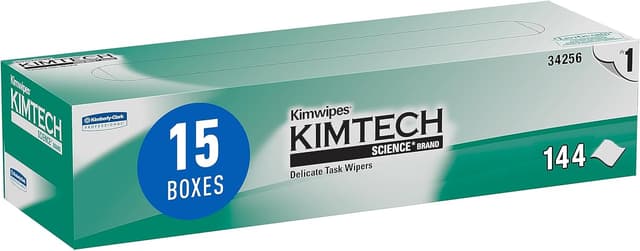 Kimtech Kimwipes Wipes, 14.7 x 16.6, 15 Boxes per case