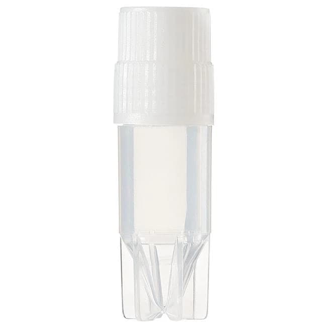 CryoTube Vial Ext Thread Conical Btm Starfoot PE Screw Cap Sterile PP 1.0 mL 50/Bag