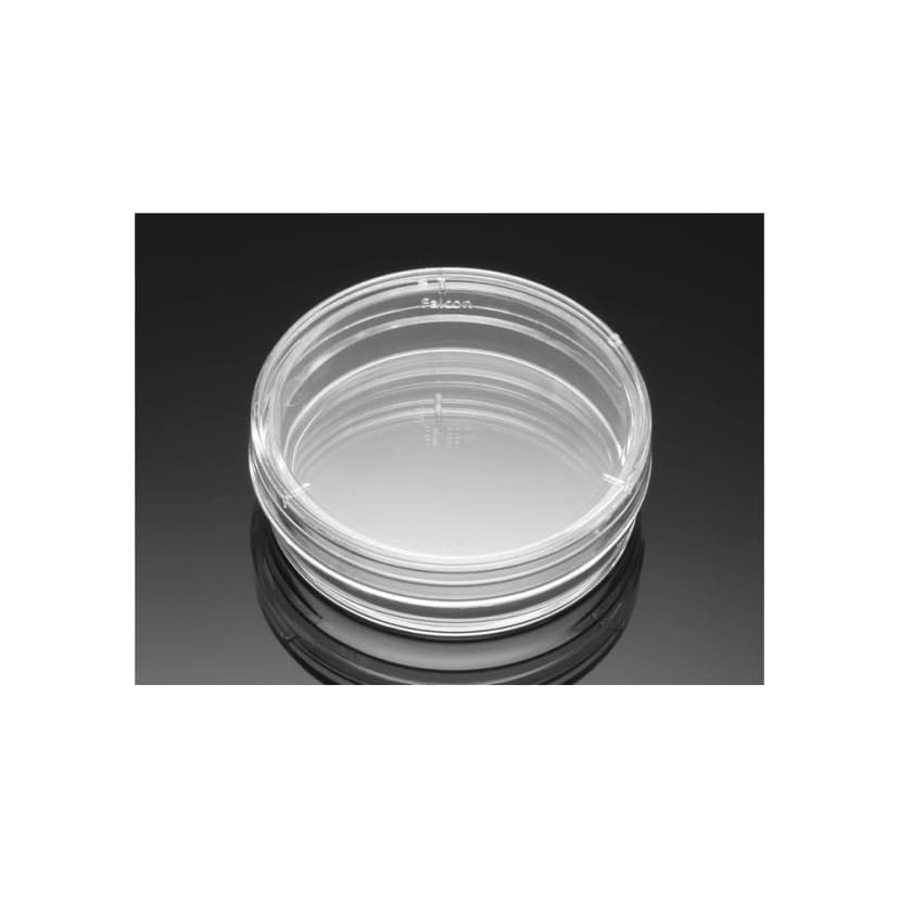 Falcon® 35mm Not TC-Treated Easy-Grip Style Bacteriological Petri Dish, 20/Pack, 500/Case, Sterile