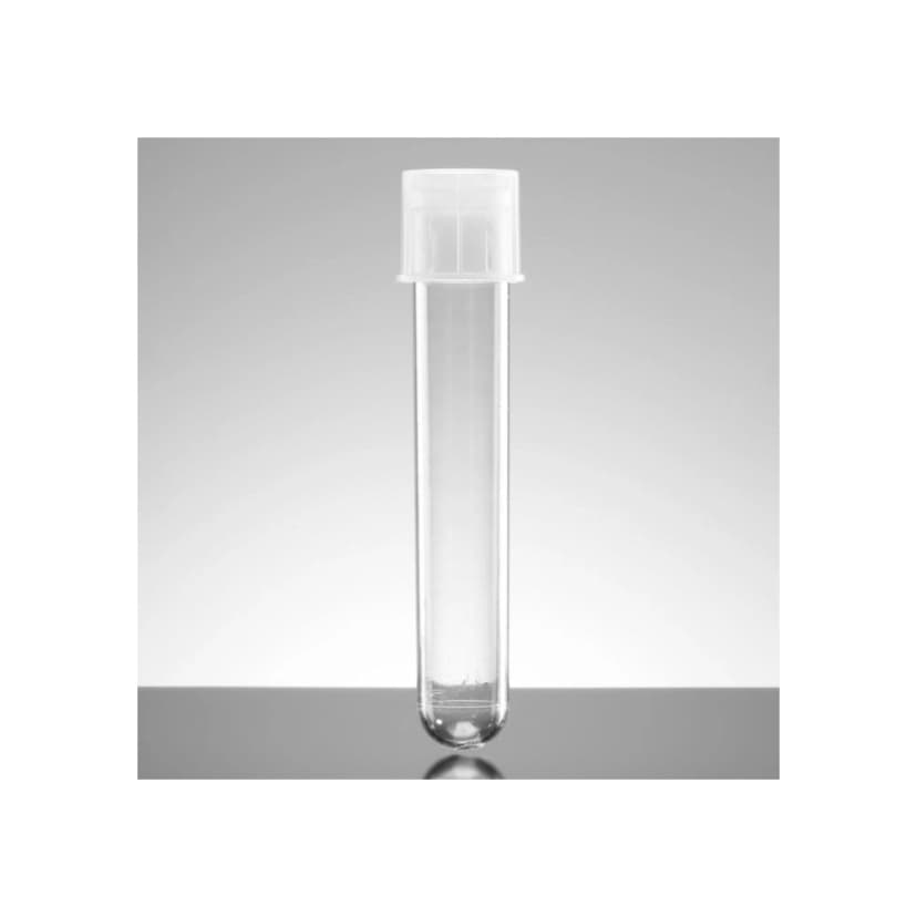 Falcon® 5mL Round Bottom Polystyrene Test Tube, with Snap Cap, Sterile, Individually Wrapped, 500/Case