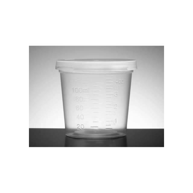 FalconSample Container, without Lid, 4.5oz (110mL), Sterile, 20/Bag, 500/Case