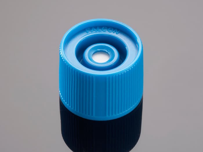 Vented Screw Cap for Falcon 25cm Flasks, Sterile, 20/Pack, 100/Case