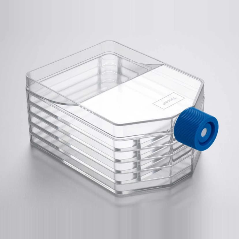 Corning PureCoat Fibronectin Peptide 875cm² Rectangular Straight Neck Cell Culture Multi-Flask, 5-layer with Vented Cap