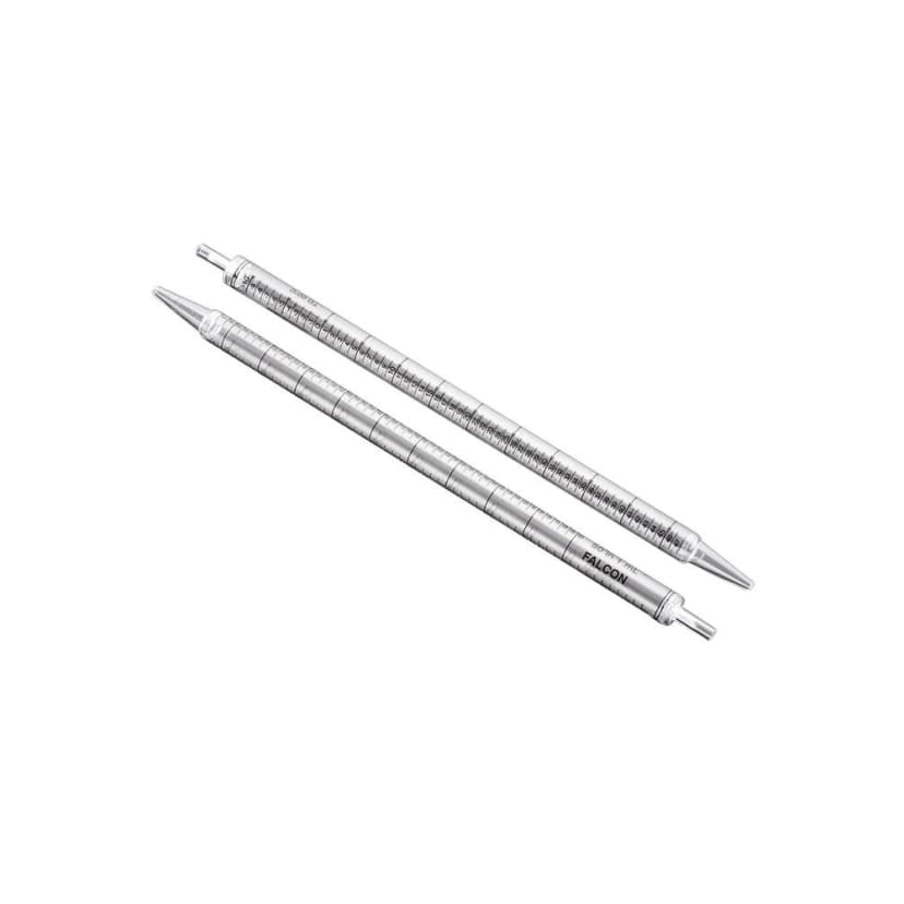 Falcon® 50mL Serological Pipet, Polystyrene, 1.0 Increments, Individually Wrapped, Sterile, 25/Pack, 100/Case