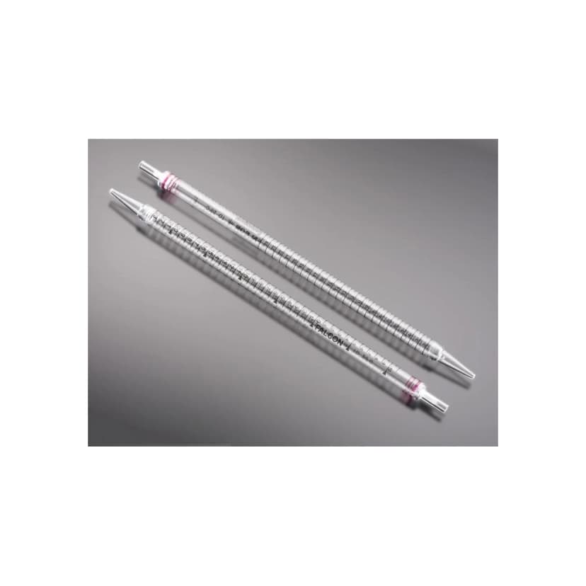 Falcon® 25mL Serological Pipet, Polystyrene, Space Saver, 0.25 Increments, Sterile, 20/Pack, 200/Case