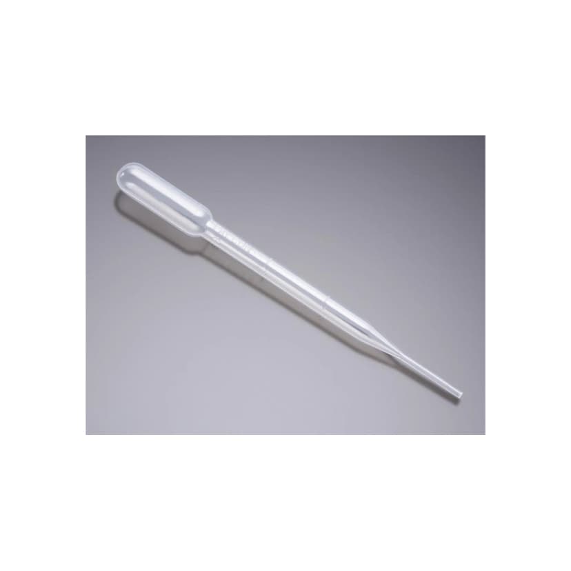 Falcon® 3mL Transfer Pipet, Polyethylene, with Graduations, Nonsterile, 500/Pack, 1,000/Case