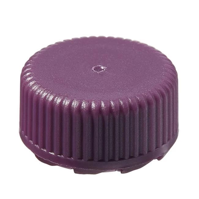 Closure, Micro Packaging Vial, Low Profile, NS 11 mm - PPCO Closure, Purple (11 mm)