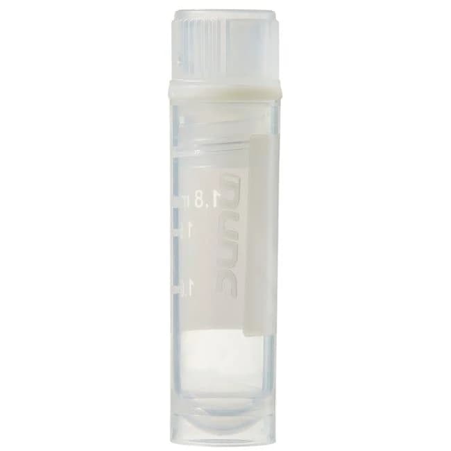 CryoTube Vial Int Thread Round Btm Self Std PP Screw Stopper Sterile PP 1.8 mL 50/Bag