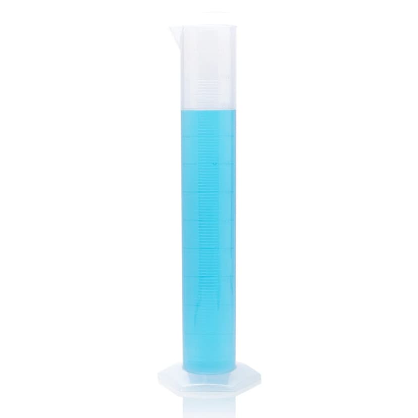 Cylinder, Measuring, Diamond Essentials, Class B, PP, Molded Graduations, tall form, 2000mL
