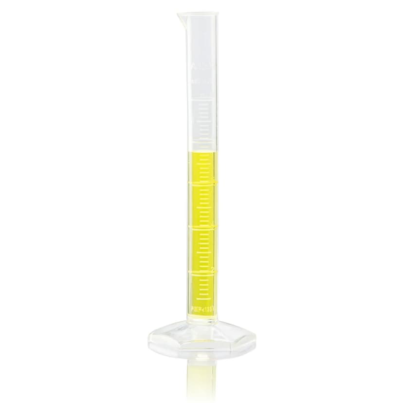 Cylinder, Measuring, Diamond Essentials, Class A, PMP, Molded Graduations, tall form, 10mL