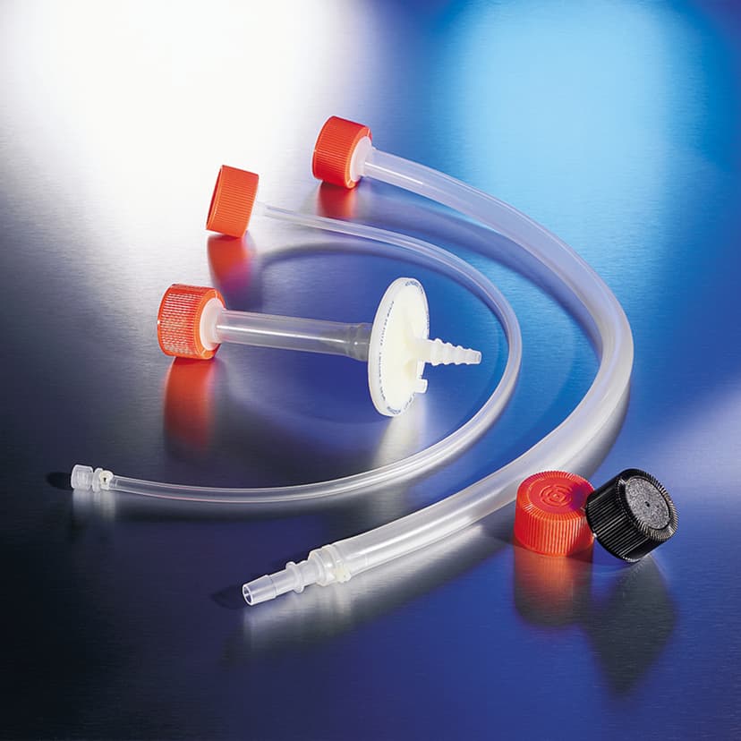 Corning CellSTACK Filling Accessory, 33mm barbed cap Female Luer and Male Luer Lock Plug, Sterile, 1 per bag, 5 per case