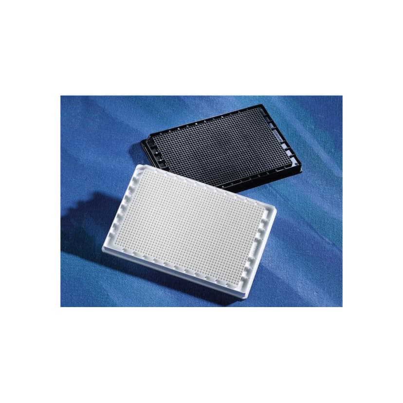 Corning 1536 Well White Polystyrene Not Treated Microplate, 10 per Bag, without Lid, Nonsterile