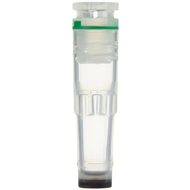 cryobank vials, 2D coded, racked, green cap0.5ml