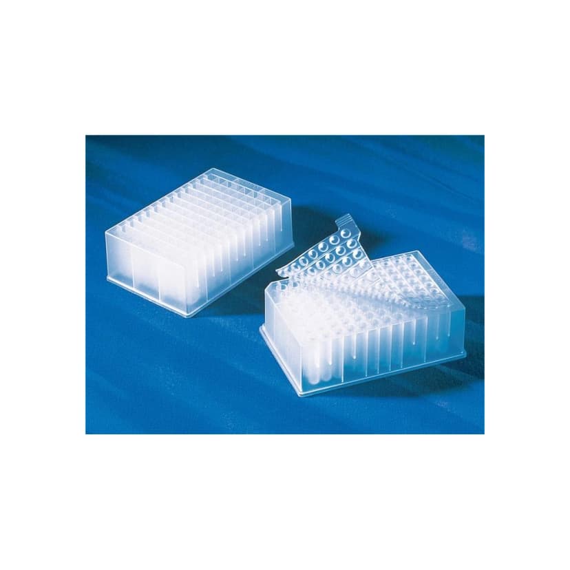 Corning 96 Well Clear Round Bottom 1mL Polypropylene Deep Well Plate, 5 per Bag, Nonsterile