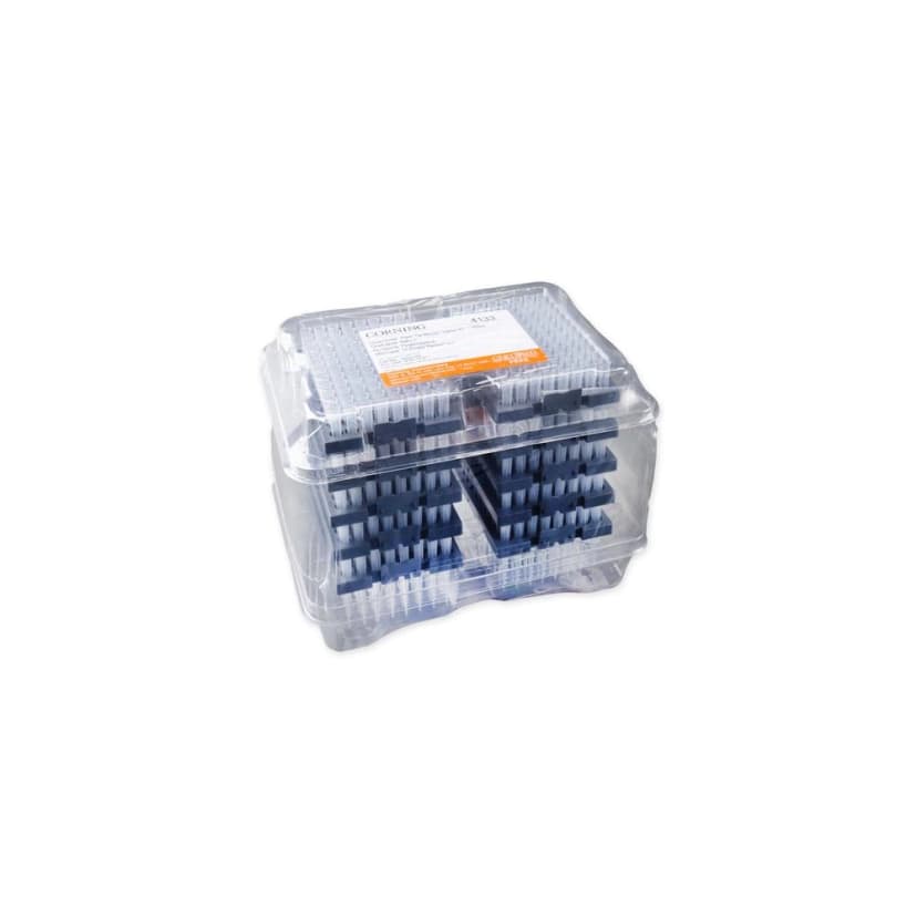 Corning DeckWorks 1 - 300µL Pipet Tips, Graduated, Reload Starter Kit, Natural, Non-Sterile, Polypropylene, 96 Tips/Deck, 10 Decks/Pack, 960 Tips/Pack, 1 Pack/Case. and 10 Empty Racks/Case.