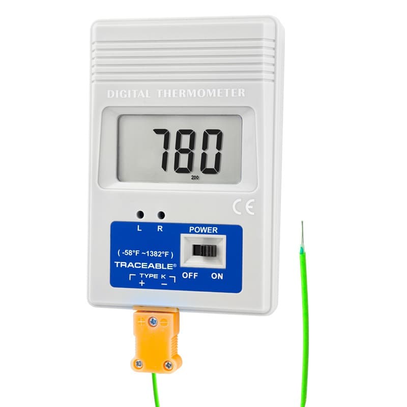 Traceable Pocket-Size K Thermometer °F