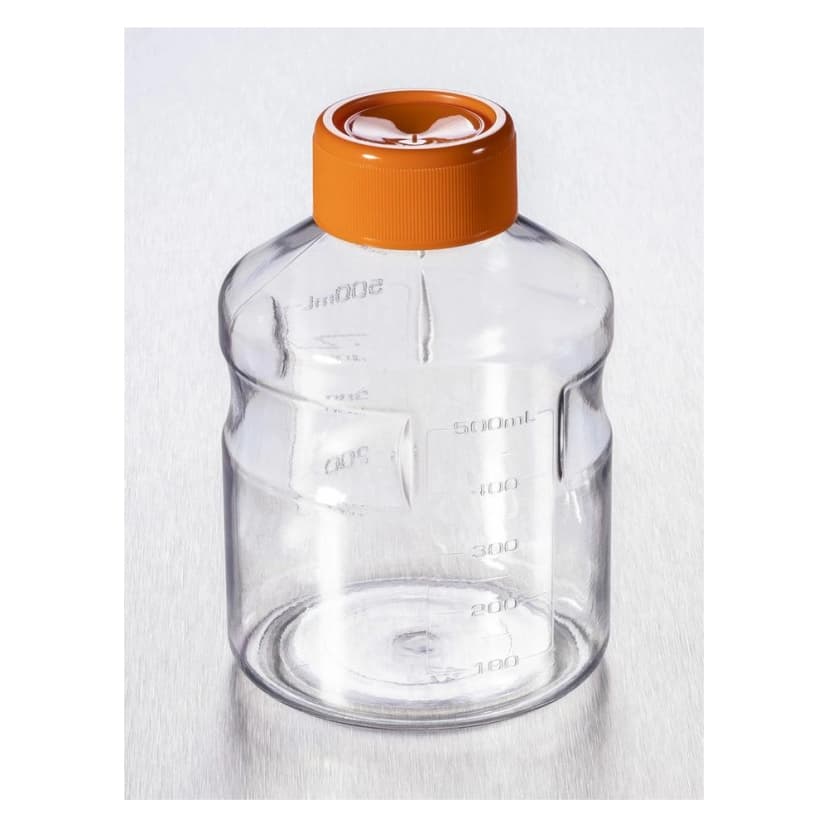 Corning 500mL Easy Grip Polystyrene Storage Bottles with 45mm Caps