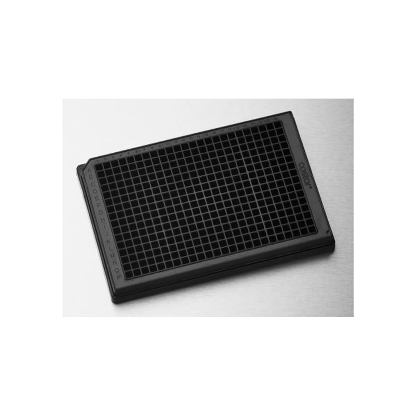 Corning 384 Well Low Volume Black Round Bottom Polystyrene NBS Microplate, 10 per Bag, without Lid, Nonsterile