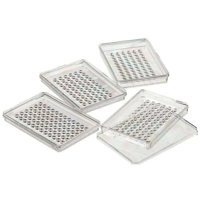 MicroWell Mini Tray 72 Well w/Lid High Profile NS PS 10 ul Well
