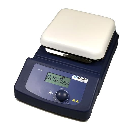 SCI380H-Pro LCD Digital 5.5 x 5.5 in. Hotplate, ceramic plate, 220V, 50/60Hz UK Plug