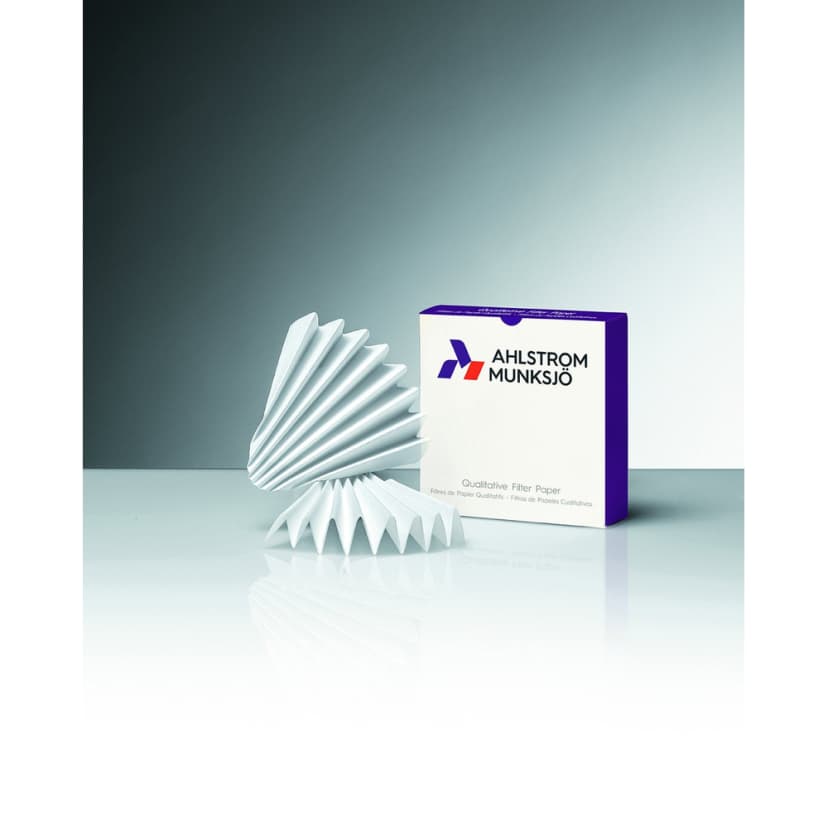 Pre-Pleated (Fluted) Filter Paper, 38.5 cm