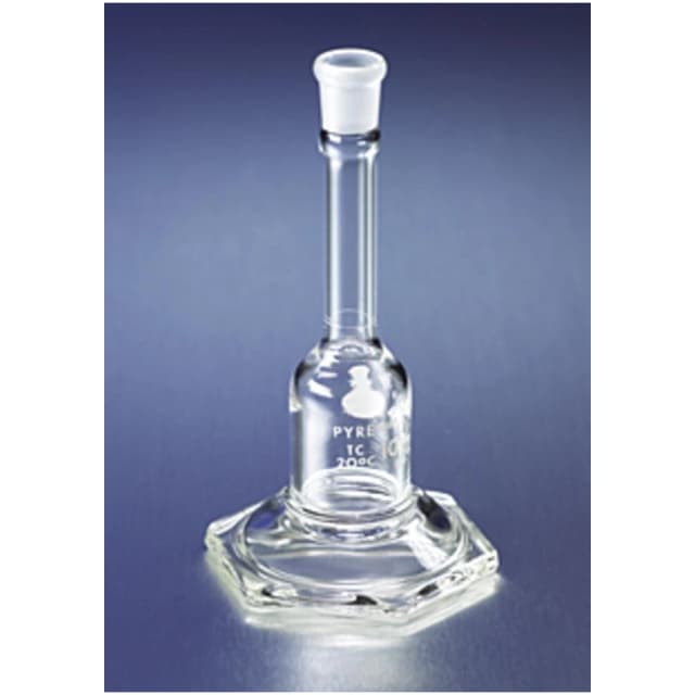 PYREX 1mL Micro Volumetric Flask, Class A, with Standard Taper Stopper