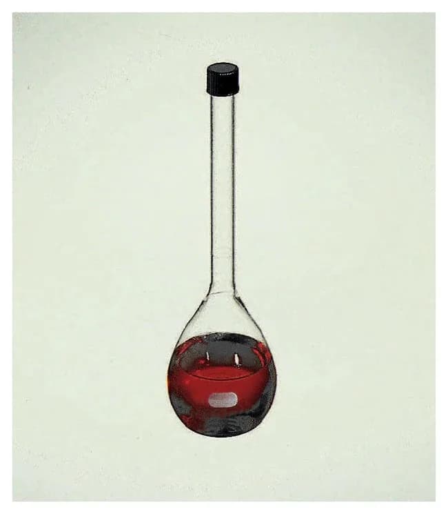 PYREX 50mL Class A Volumetric Flask with Screw Cap