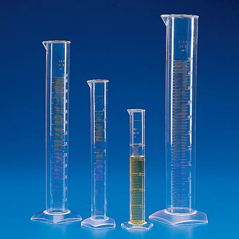 Graduated Cylinder, PMP (TPX), Molded Graduations, 250mL