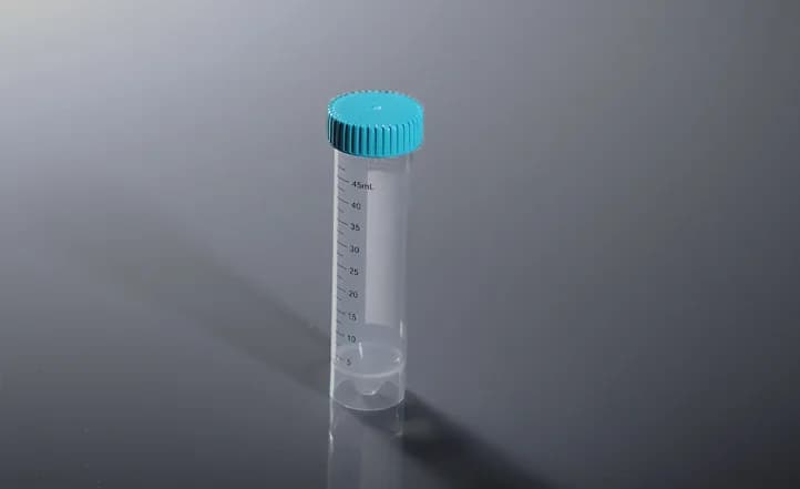 Self-Standing 50ml Centrifuge Tube,Bulk, standard, sterile 25/pk, 500/cs