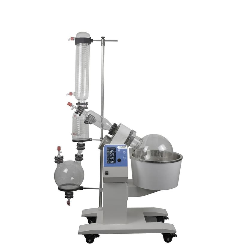 SCI20L-Pro 20L Rotary Evaporator including set of glassware vertical, No plug, 220-240V, 50/60Hz.